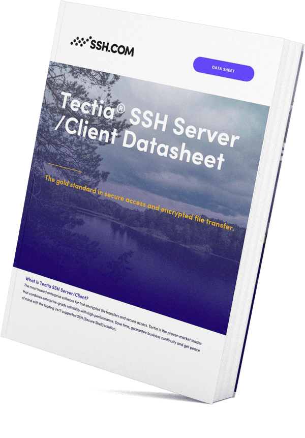 Secure File Transfer Datasheet Tectia SSH